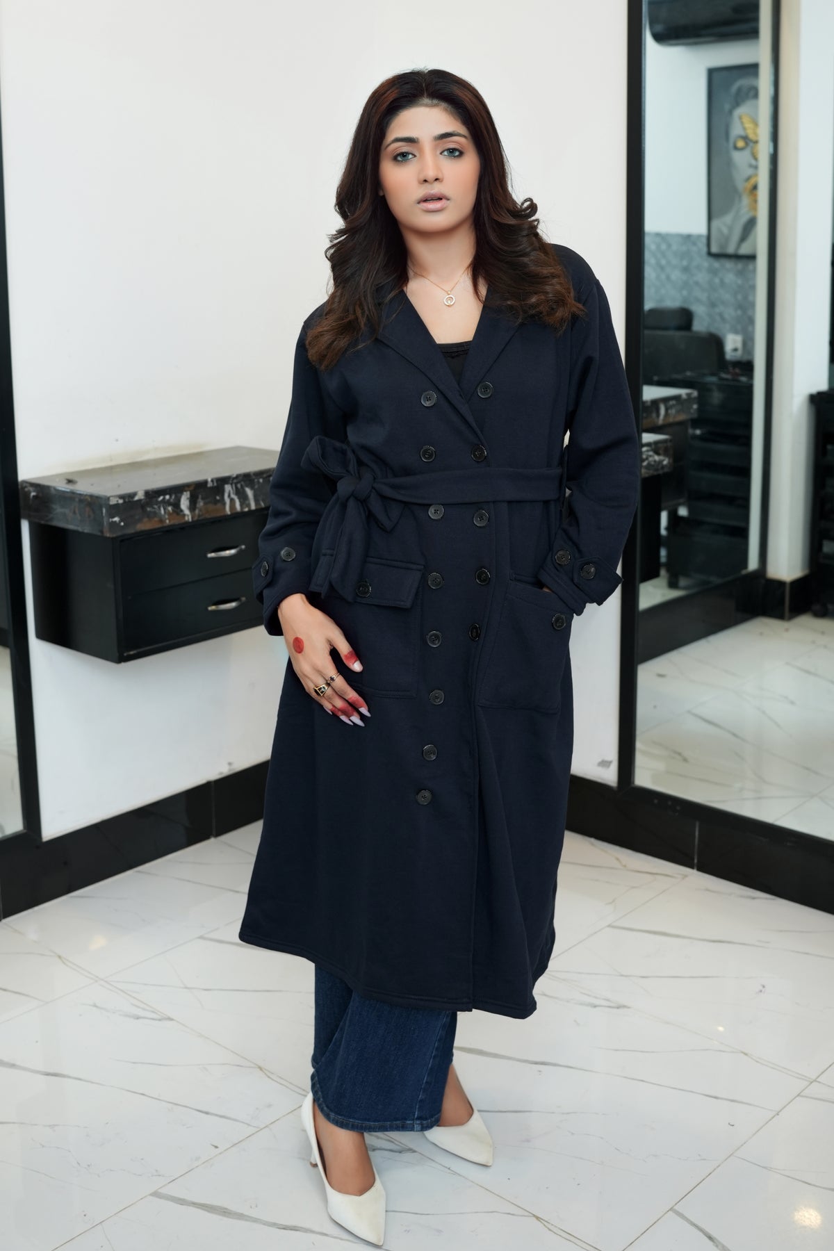 SheFive Signature Wool Coat
