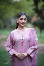 Rose Bloom Premium Embroidered 3 Piece Lawn Suit