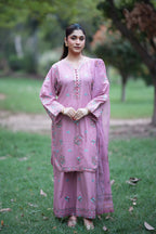 Rose Bloom Premium Embroidered 3 Piece Lawn Suit