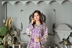 Royal Bloom Silk Suit